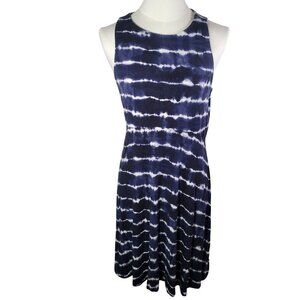 Athleta Santorini Thera Summer Sun Athletic Swing Dress Tie Dye Size M